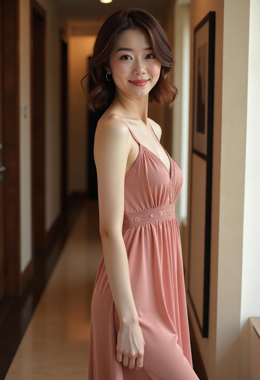 演员在电影拍摄现场